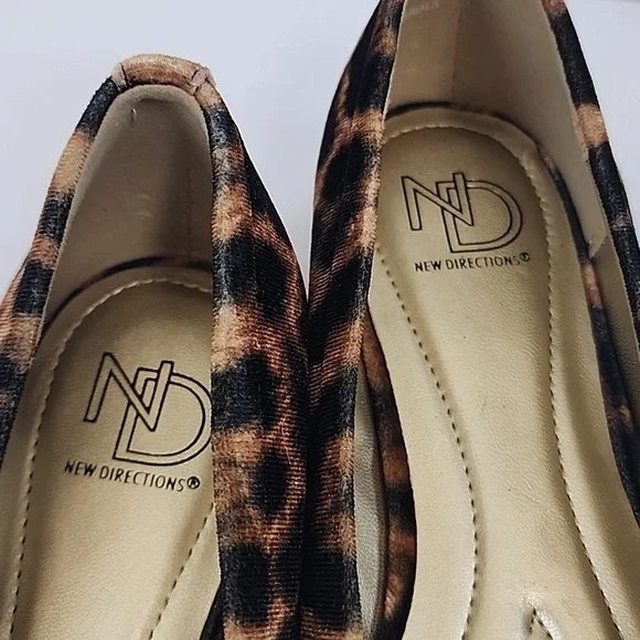 ND New Direction Rhemy Leopard Cheeta Print Women's Flats Shoes Size 7.6 - Picture 9 of 10